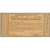 Image 2 : 1838 Republic of Texas $100 Treasury Bond