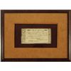 Image 1 : 1836 Republic Of Texas Treasury Note