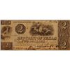 Image 2 : Republic of Texas $2 Dollar Note
