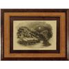Image 1 : Framed Engraving of City of Houston, Texas 1837