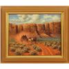 Image 1 : Wayne Cooper "Sagebrush Stage" Oil on Canvas