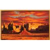 Image 3 : "Monument Valley" Oil Painting by R.W. Hedge