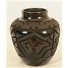 Image 3 : 2 Black Santa Clara Indian Pottery Jars