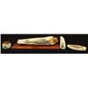 Image 1 : Collection of 4 Scrimshaw Items