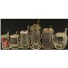 Image 1 : 6 Glass Steins