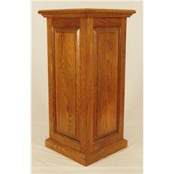 Oak Pedestal