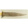 Image 5 : Antique Fred Barnes Clip Point Bowie Knife