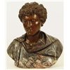 Image 1 : Antique Bronze & Marble Bust of David