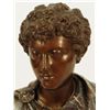 Image 2 : Antique Bronze & Marble Bust of David