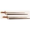 Image 2 : 2 1878 French Bayonets With Matching Scabbard