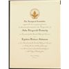 Image 3 : President Kennedy 1961 Inauguration Invitation