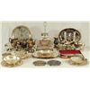 Image 1 : Assorted Silver Plated Serving & Decor Pieces