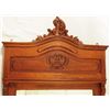 Image 2 : Beveled Glass Oak Framed Mirror
