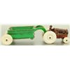 Image 2 : Arcade Cast Iron Toy Tractor And Trailer