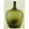 Image 1 : Large Hand Blown Green Glass Bottle
