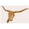 Image 3 : Figural Brass Cow Scull