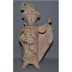 PRECOLUMBIAN POTTERY FIGURE