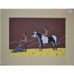 PLAINS STYLE PAINTING