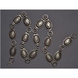 NAVAJO SILVER HAT BAND