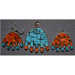 SANTO DOMINGO SILVER JEWLERY SET