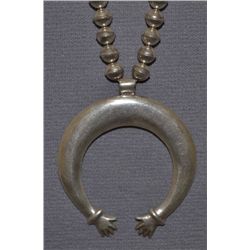 NAVAJO SILVER NECKLACE