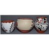Image 4 : THREE JEMEZ POTTERY BOWLS