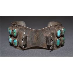 NAVAJO SILVER WATCH BAND