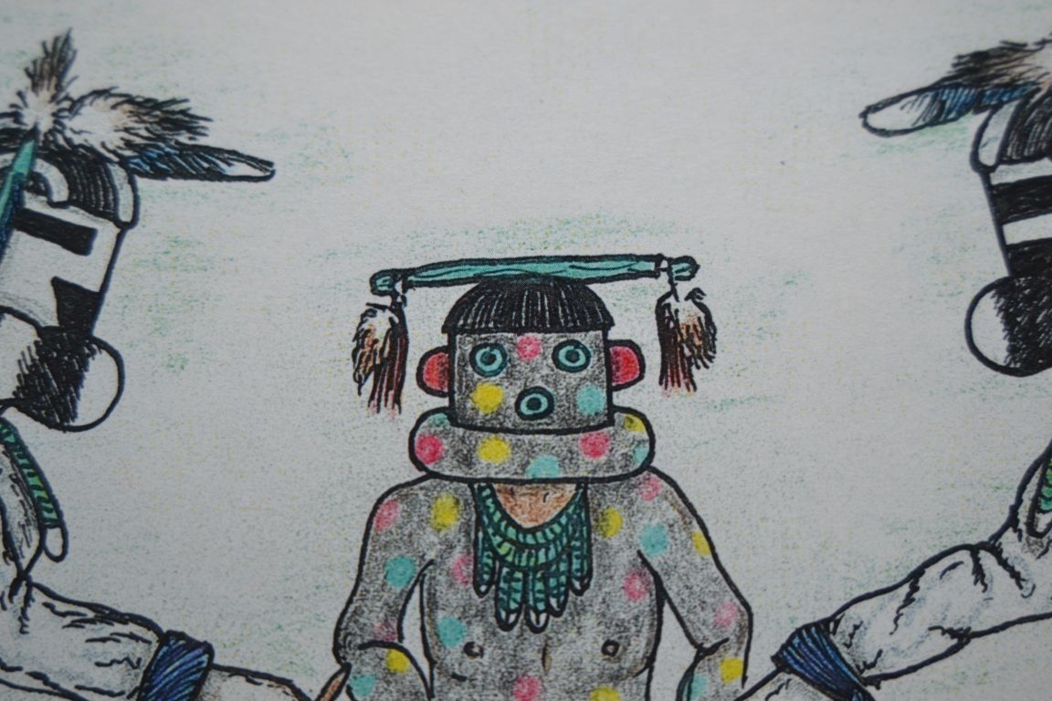Hopi Rabbit Drawing HOPI DRAWING
