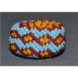 MINI PAIUTE BEADED BASKET