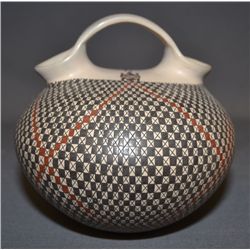 MATA ORTIZ POTTERY WEDDING VASE