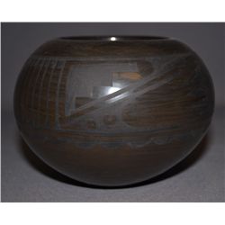 SAN ILDEFONSO POTTERY BOWL