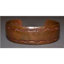 NAVAJO COPPER BRACELET
