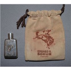 WESTERN SILVER PERFUME BOTTLE