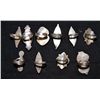 Image 3 : TEN NAVAJO SILVER RINGS