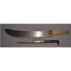 BOOT DAGGER AND CAMP KNIFE