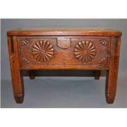 NEW MEXICAN CARVED TRUNK