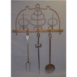 MEXICAN COLONIAL KITCHEN RACK