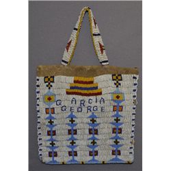 SIOUX BEADED BIBLE BAG