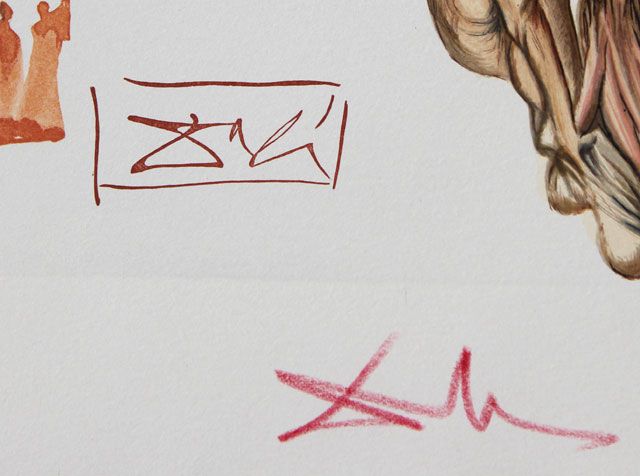 Original Salvador Dali The Avaricious And The Prodigal original salvador dali the avaricious