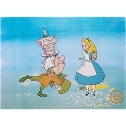 DISNEY ALICE IN WONDERLAND 1951 ORIGINAL SERIGRAPH CEL
