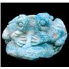 Image 1 : Turquoise Carving - Frogs