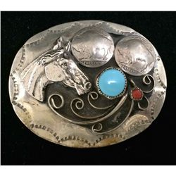 Western Indian Style Belt Buckle