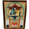 Image 1 : Navajo Sand Painting Clock