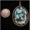 Image 2 : Turquoise and Sterling pendant