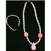 Image 2 : Natural Pearl, Turquoise and Shell Set.