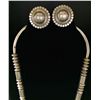 Image 2 : Sterling Silver Necklace and Earring Set