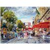Image 1 : Kamil Kubik, Champs Elysee, Signed Canvas Print
