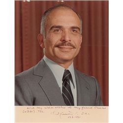 King Hussein of Jordan