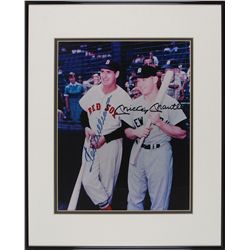 Mickey Mantle and Ted Williams