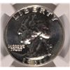 Image 2 : 1961 WASHINGTON QUARTER, NGC PROOF-66